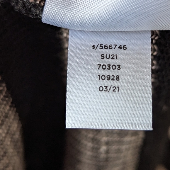 LOFT Striped Black Tan Stripe Sleeveless Tank Top Medium - Picture 6 of 7